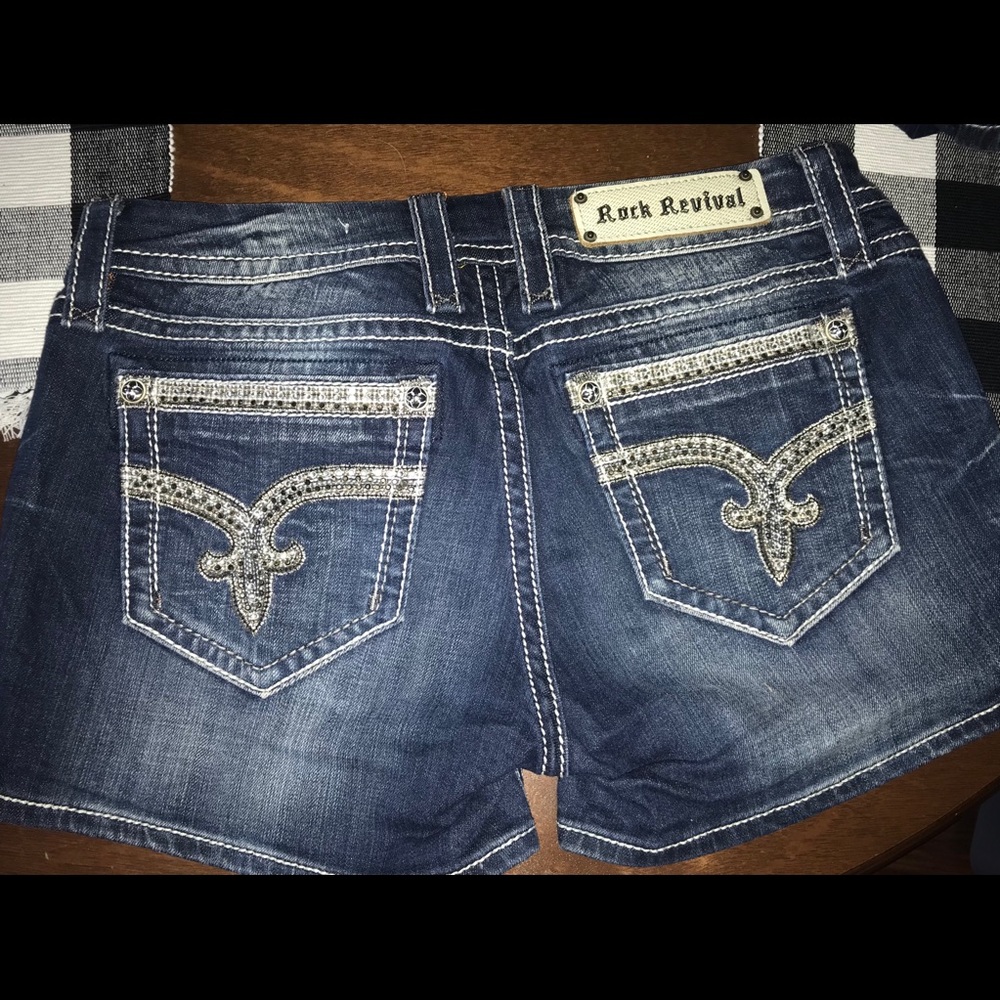 Rock Revival Jean Shorts